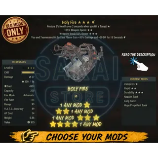 HOLY FIRE SET