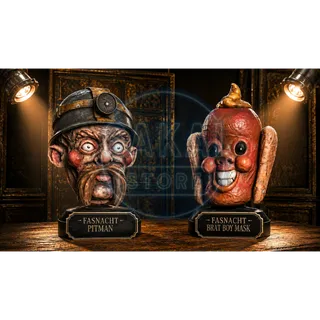 ALL NEW NON GLOWING MASK FASNACHT (JULY/2026)