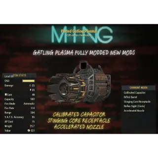 GATLING PLASMA - FULLY MODDED