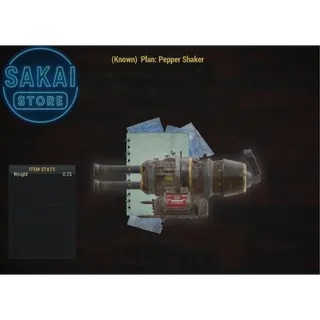 PLAN | PEPPER SHAKER