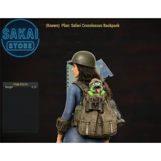 PLAN | SAFARI CROCOLOSSUS BACKPACK 