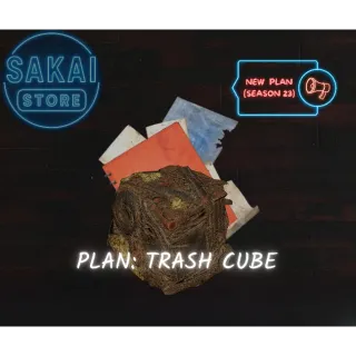 PLAN | TRASH CUBE