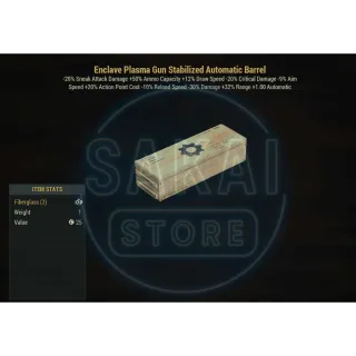 ENCLAVE STABILIZED AUTOMATIC BARREL MOD