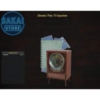 PLAN | TV AQUARIUM