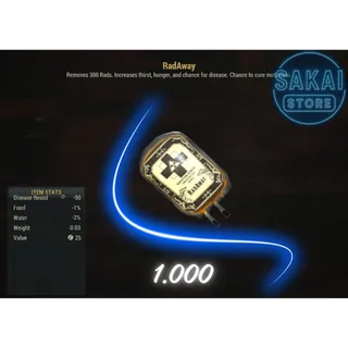 1.000 RADAWAY