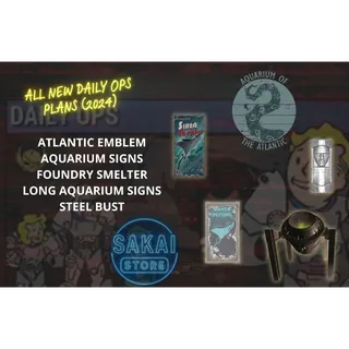 ALL NEW DAILY OPS PLANS BUNDLE (2024)