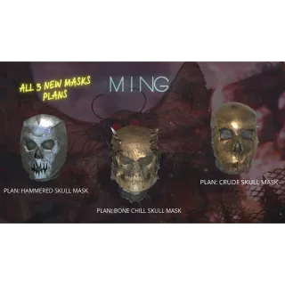 ALL 3 NEW MOTHMAN MASK PLANS