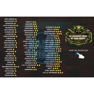 15 LEGENDARY MODS 