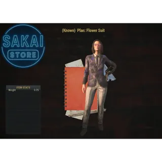 PLAN | FLOWER SUIT
