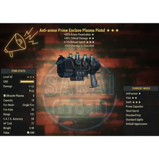 AA5015 ENCLAVE PLASMA PISTOL