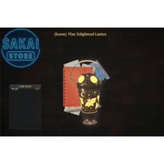 PLAN | ENLIGHTENED LANTERN