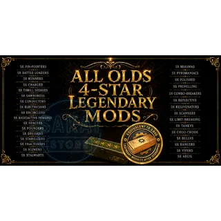 160 LEGENDARY MODS