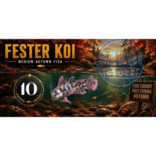 10 FESTER KOI