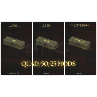  Q5025 MODS BUNDLE