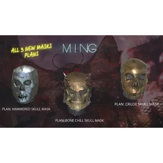 ALL 3 NEW MOTHMAN MASK PLANS