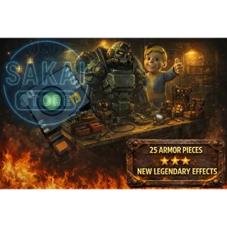 25X ARMOR - NEW LEGENDARY EFFECTS