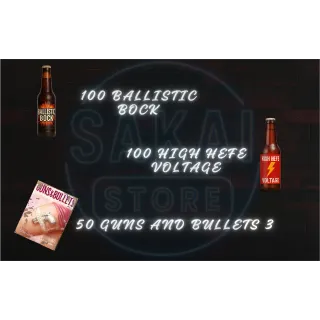 BALLISTIC BOCK + HEFE VOLTAGE + GUNS AND BULLETS 3 