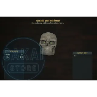 FASNACHT BONE HEAD MASK
