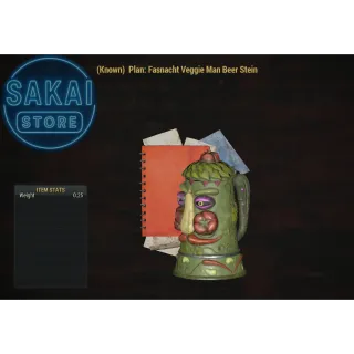 PLAN | FASNACHT VEGGIE MAN STEIN