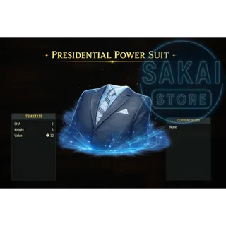 APPAREL | PRESIDENTIAL POWER SUIT