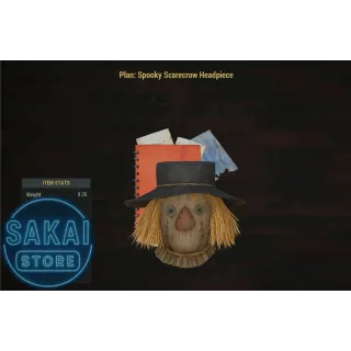 PLAN | SPOOKY SCARECROW HEADPIECE