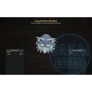 FASNACHT WINTER MAN MASK