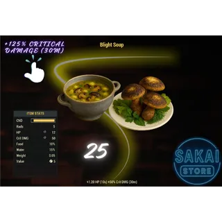 25 BLIGHT SOUP