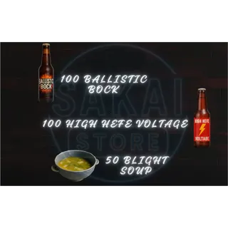 BALLISTIC BOCK + HEFE VOLTAGE + BLIGHT SOUP