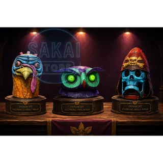 FASNACHT GLOWING MAKS BUNDLE
