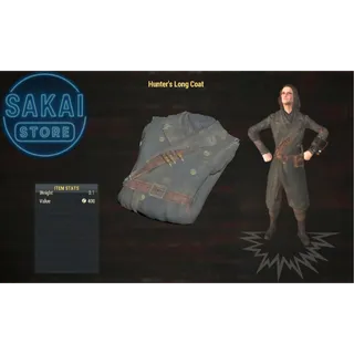 APPAREL | HUNTER’S LONG COAT 