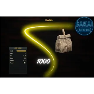 1000 FISH BITS