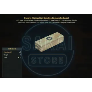 ENCLAVE STABILIZED AUTOMATIC BARREL MOD