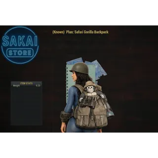 PLAN | SAFARI GORILLA BACKPACK 
