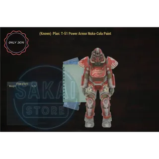 PLAN | T51 NUKA COLA PAINT