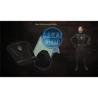 PLAN | CULTIST EVENTIDE ROBES & HOOD