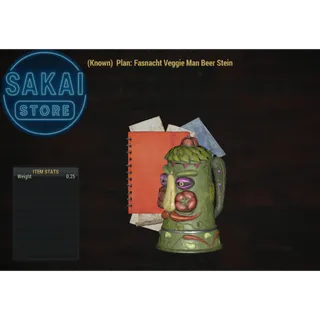 PLAN | FASNACHT VEGGIE MAN STEIN