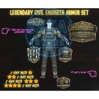 CIVIL ENGINEER ARMOR LEGENDARY SET