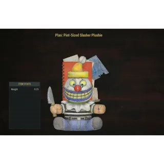 PLAN | PINT SIZED SLASHER PLUSHIE