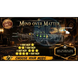 MIND OVER MATTER SET