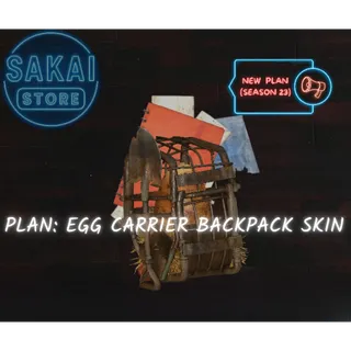 PLAN | EGG CARRIER BACKPACK SKIN