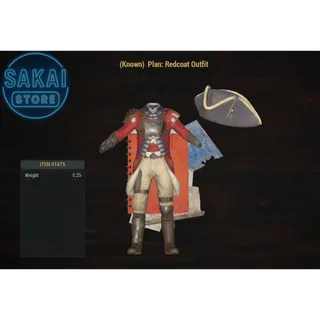 PLAN | REDCOAT OUTFIT SET