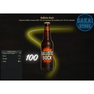 100 BALLISTIC BOCK