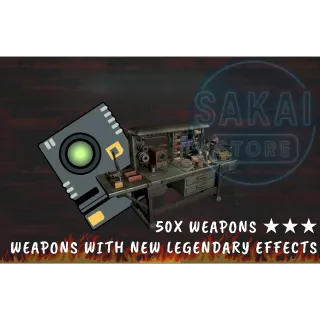 50X LEGENDARY WEAPONS - NEW LEGENDARY EFFECTS