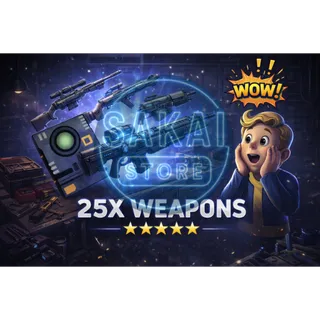 25X  WEAPONS 4 STAR