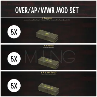 OVER AP WWR MODS