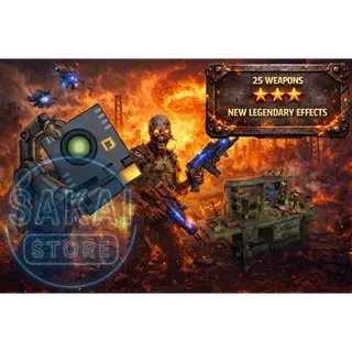 25X  WEAPONS - NEW LEGENDARY EFFECTS