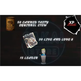 CANNED TASTY SQUIRREL STEW + LIVE AND LOVE 8 + LEADER