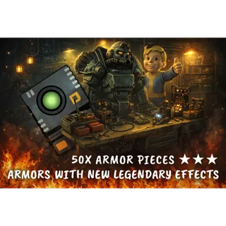 50X ARMOR - NEW LEGENDARY EFFECTS