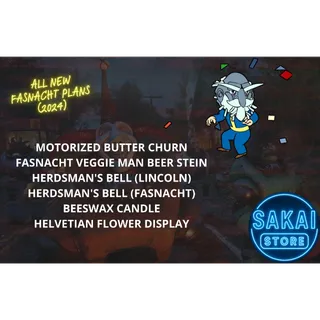 ALL NEW FASNACHT PLANS BUNDLE (2024)