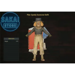 PLAN | SPOOKY SCARECROW PLAN SET